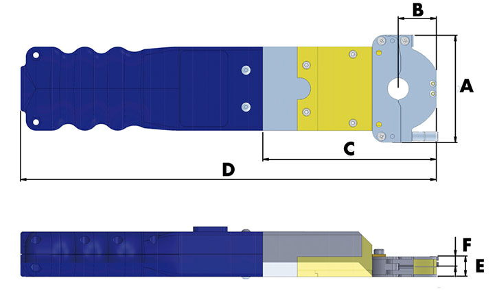 OSK 13 S Microfit Kaynak Başlığı Ebatlar